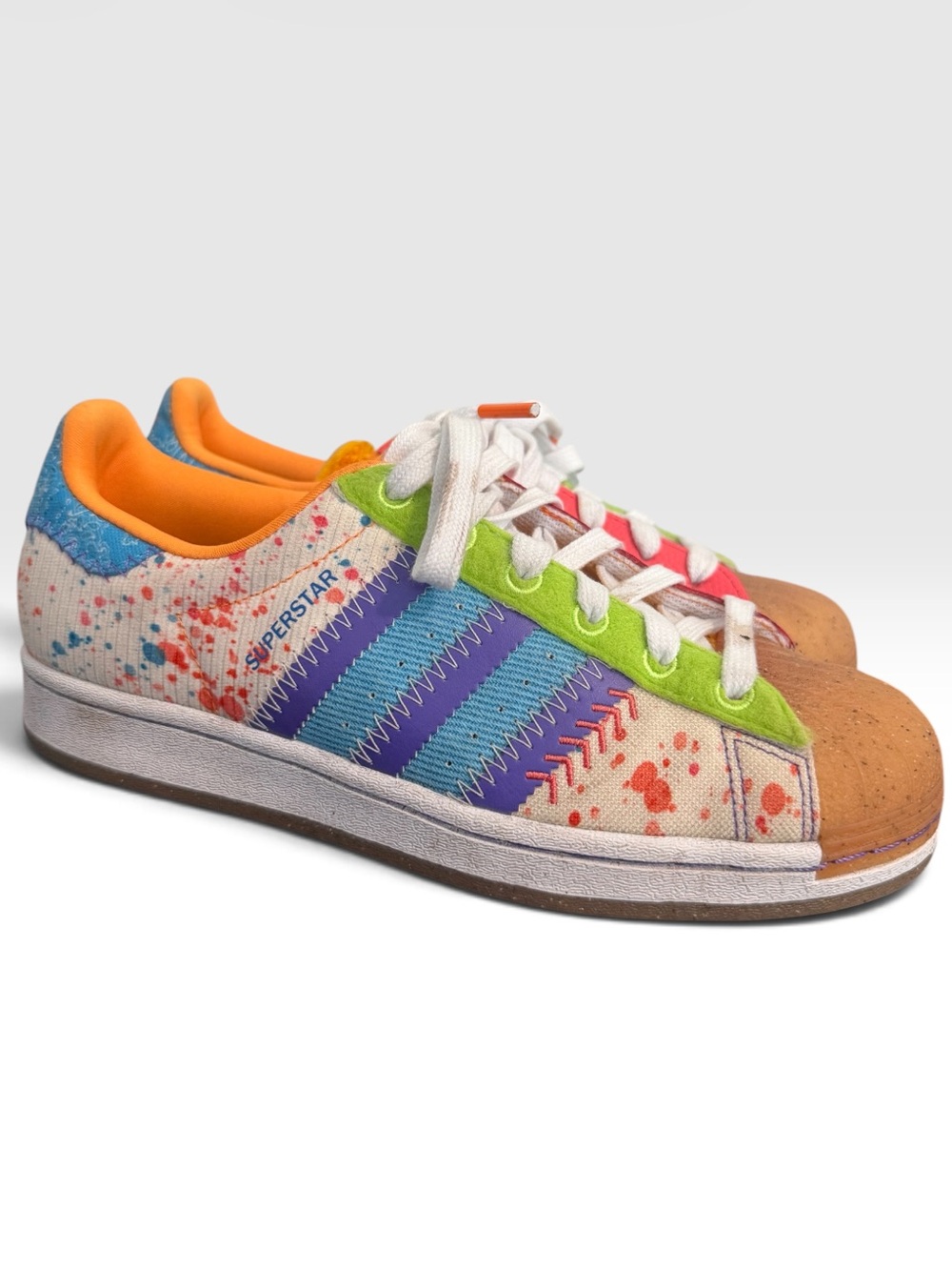 Adidas Superstar G20 CM 201 S.E.E.D Paint Splattered MultiColor GX2235